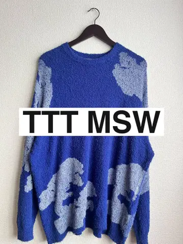 TTT MSW BONSAI Stencil Knit (M)Blue