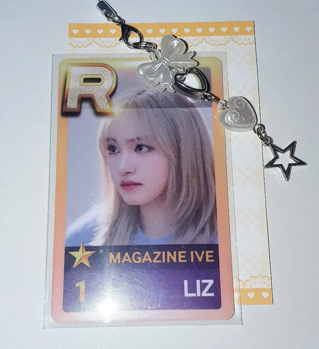Today only extra discount) Ive fan con magazine shooship Liz poca wts