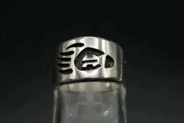 새상품급 14호 호피족 베어 파우 silver제 반지 베어 클로