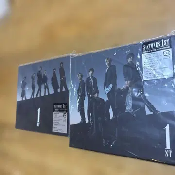 SixTONES 1ST CD+DVD 세트