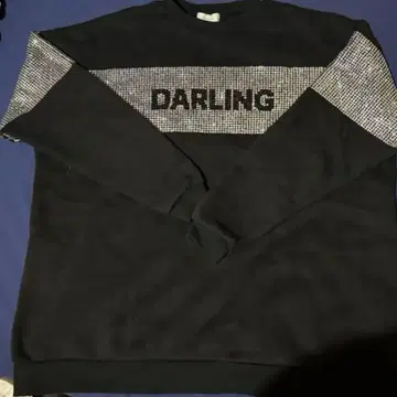 Darich DARLING 스팽글 블랙 트레이닝복