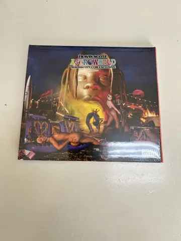 Travis Scott Astroworld night mode CD