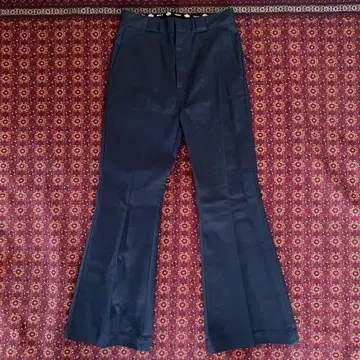 Dickies Holiday 네이비 플레어 팬츠 size1