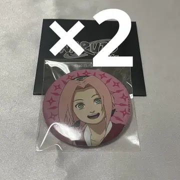 NARUTO 다이마루 마츠자카야 캔뱃지 사쿠라