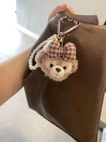 곰 봉제 인형형 키링