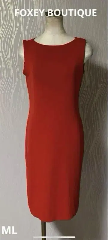 FOXEY BOUTIQUE 폭시 부티크 레드 원피스