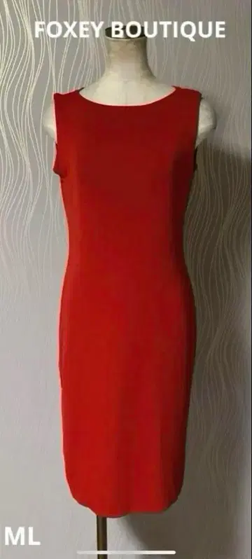 가격 인하 FOXEY BOUTIQUE 폭시 부티크 레드 원피스