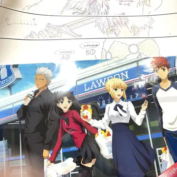 Fate/stay night HF UBW 로손 런치 포스터