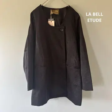 [ 택 포함 미사용 새상품 ] LA BELL ETUDE 블랙 자켓