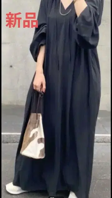 새상품 18000엔 SHENERY 레이온 100% 컬러 원피스