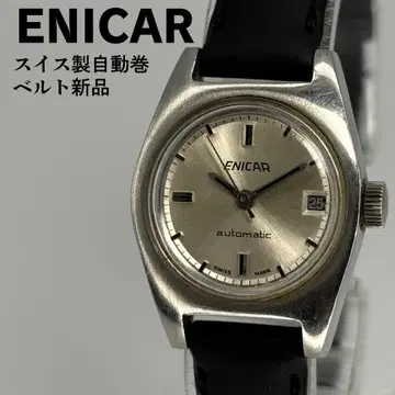 ENICAR 에니카 스위스산 자동 태엽 손목시계 벨트 새상품