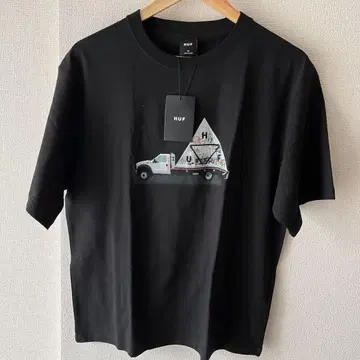 HUF 하프/HIGH CLEARANCE S/S TEE 블랙 미사용 새상품