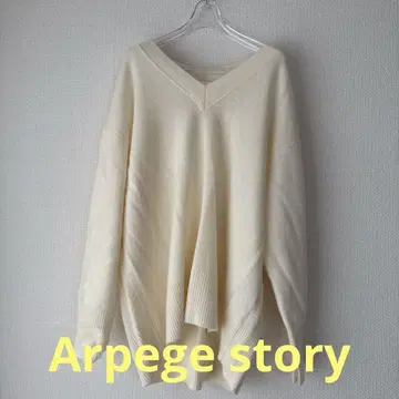 Arpege story 엑스트라 파인 메리노울 니트