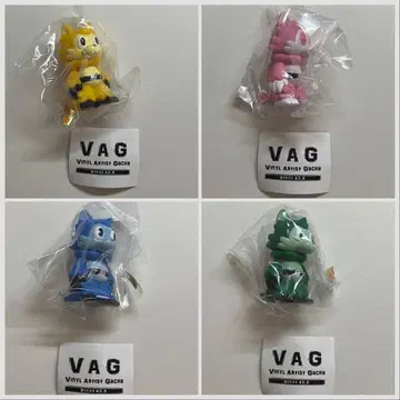 고레인저 오오카미군 VAG 피규어 4체 세트 소프트 비닐