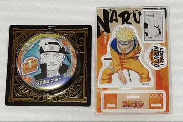 NARUTO 우즈마키 나루토 생일 캔뱃지 명장면 디오라마 피규어