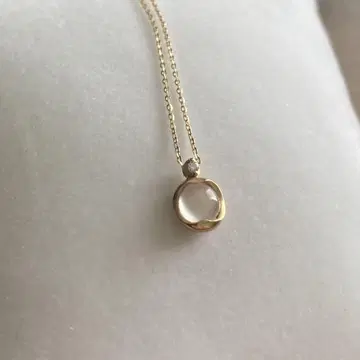 스타 주얼리 문스톤 다이아 목걸이