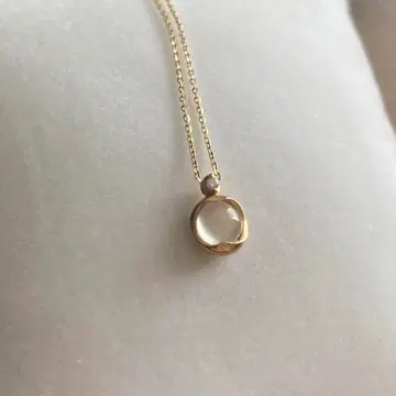 스타 주얼리 문스톤 다이아 목걸이