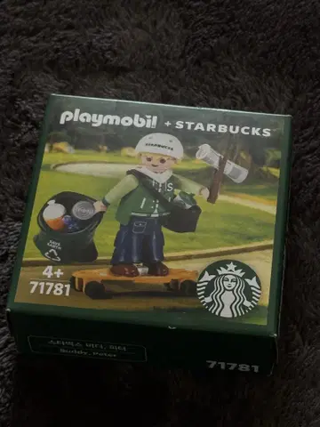 Playmobil Starbucks Buddy, Peter 71781