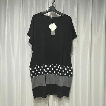 도트 XL, 3L, 4L용 새상품 택 포함 튜닉 프리 사이즈 3