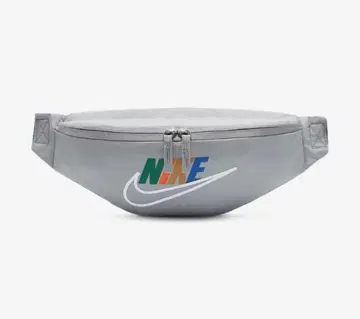 Nike 헤리티지 크로스 바디백 그레이 로고