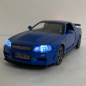 GTR R34 1/32 약 15cm 다이캐스트 미니카