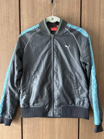 PUMA 그레이/파랑 자켓 M 사이즈