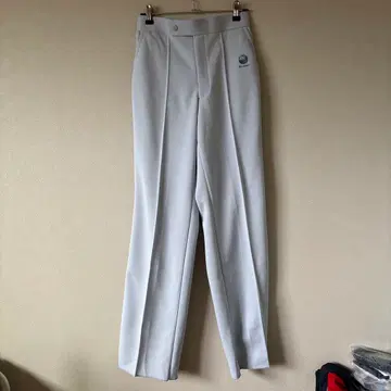 택 포함 새상품 ASICS 레코더 라이트 그레이 스포츠 슬랙스 M