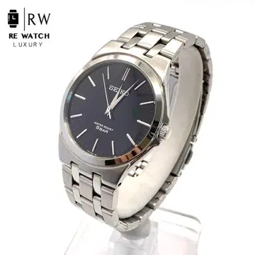 7-3879 SEIKO 7N43-0AM0 아날로그 손목시계 블랙 5BAR