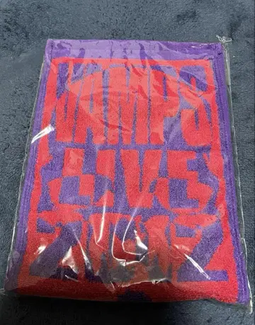 VAMPS LIVE 2012 투어 굿즈 머플러 타월 새상품, 미개봉