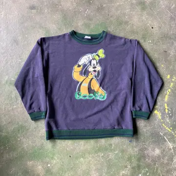 Disney Goofy 디즈니 구피 맨투맨 90s
