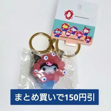 입체 마스코트 클리어 컬러 키링 쿠로미 EXPO 2025 키리