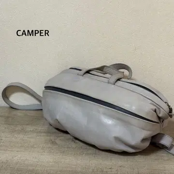 CAMPER 가죽 숄더 백 그레이