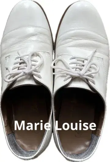 마리 루이즈 (Marie Louise) 가죽 신발 화이트 새상품급
