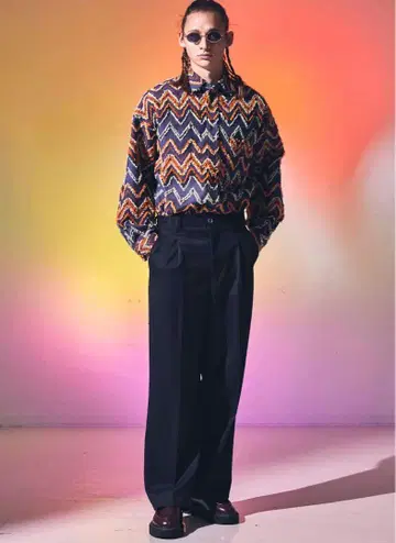 MAISON SPECIAL 울 100 슬랙스