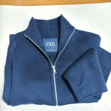 ZARA 블랙 집업 하이넥 자켓