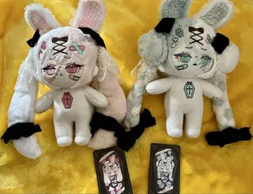 무속성 봉제 인형 2체 세트 20cm