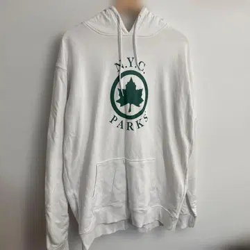 NEW ERA NYC PARKS PULLOVER HOODIE WHITE