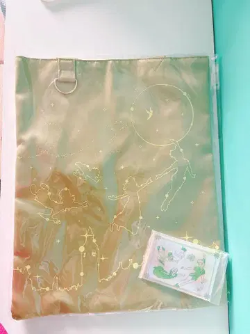 디즈니 제일복권 피터팬 토트백 멀티 케이스