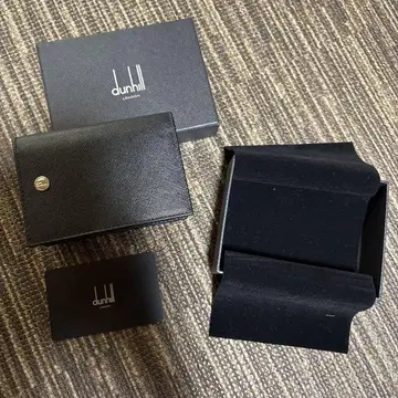 dunhill 블랙 명함지갑