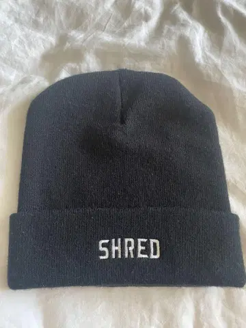 SHRED 슈레드 에비센 타이토부스 니트 모자