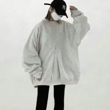 YACA 3Way 지퍼 오픈 맨투맨
