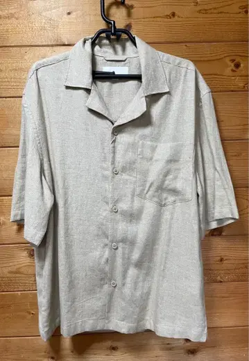 ZARA 오픈 카라 셔츠 S 사이즈