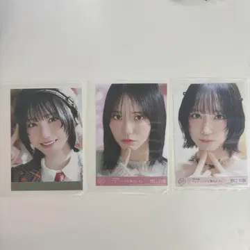 =LOVE 19th 싱글 노구치 이오리 세트 typeABC