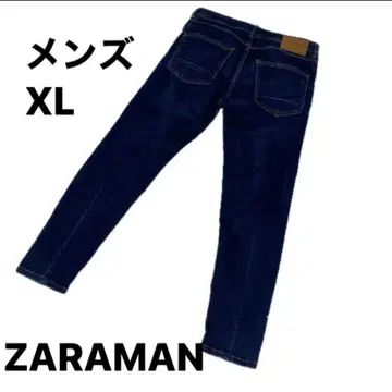 ZARAMAN 소프트 데님 제깅스 31인치 진한 인디고 블루