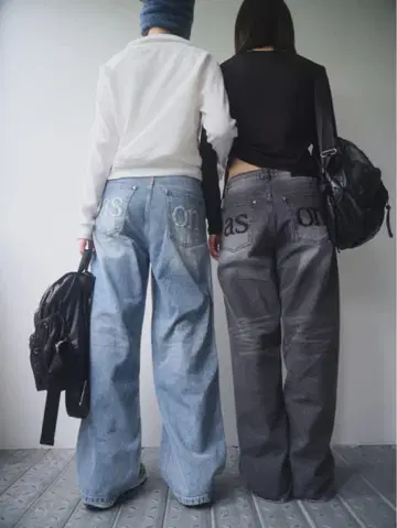 ason DUSK DENIM PANTS 아존 블랙 ason 한국