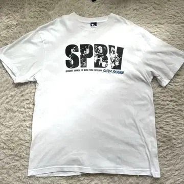 SUPER BEAVER SPBV 티셔츠 화이트