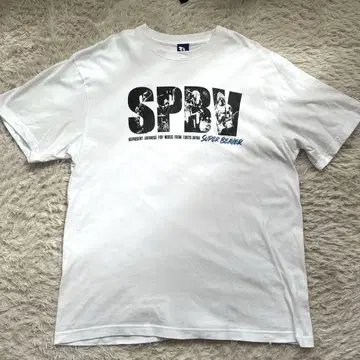 SUPER BEAVER SPBV 티셔츠 화이트