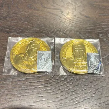 근육맨 워즈맨 메달 2개 세트