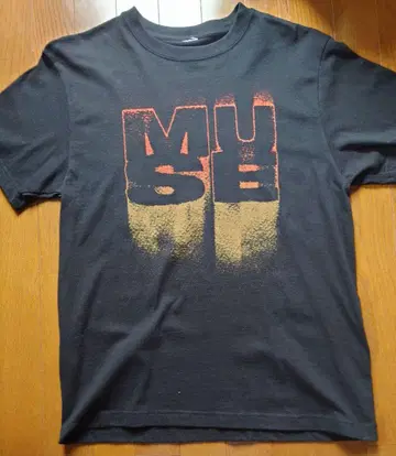 MUSE 투어 T셔츠 블랙