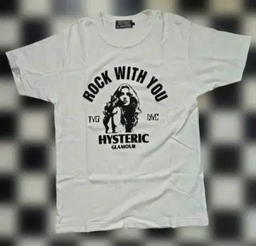 HYSTERIC GLAMOUR ROCK WITH YOU 티셔츠 L